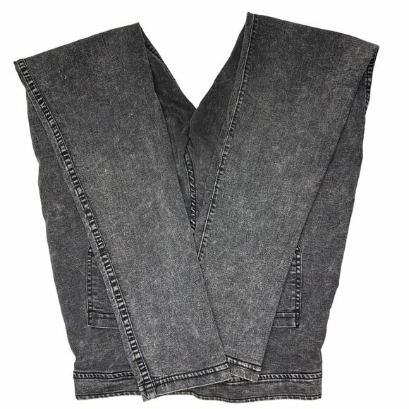 American Apparel Acid Black High Rise Easy Jeans - Picture 5 of 5